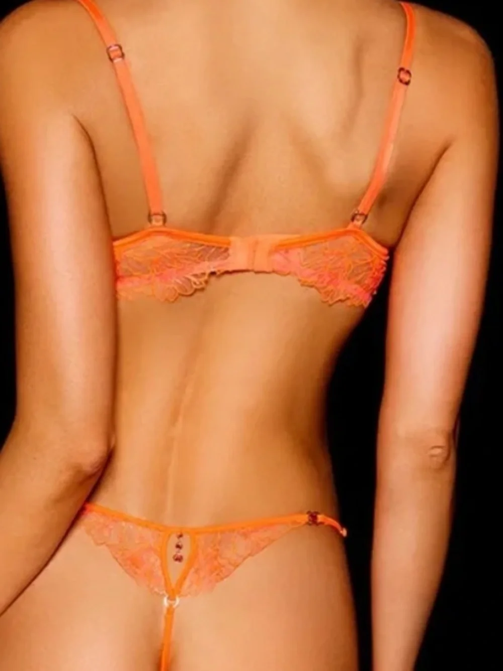 Honey Birdette Britt Balconette Bra (34F)